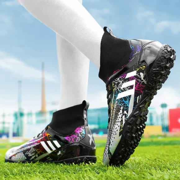 Giày bóng đá tf gãy móng tay nam và nữ học sinh giày chống trượt giày the thao nam nike