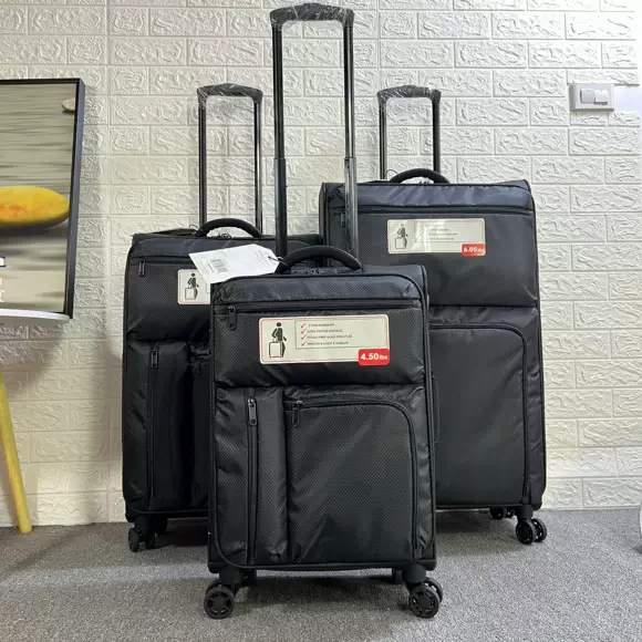 Túi du lịch gấp túi du lịch tay nữ khoảng cách ngắn có thể được đặt xe đẩy trường hợp nam du lịch đơn vai túi lưu trữ quần áo - Vali du lịch
