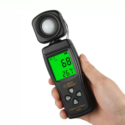 Xima độ sáng mét cầm tay quang kế ánh sáng trong nhà độ sáng detector độ sáng thử túi AS80