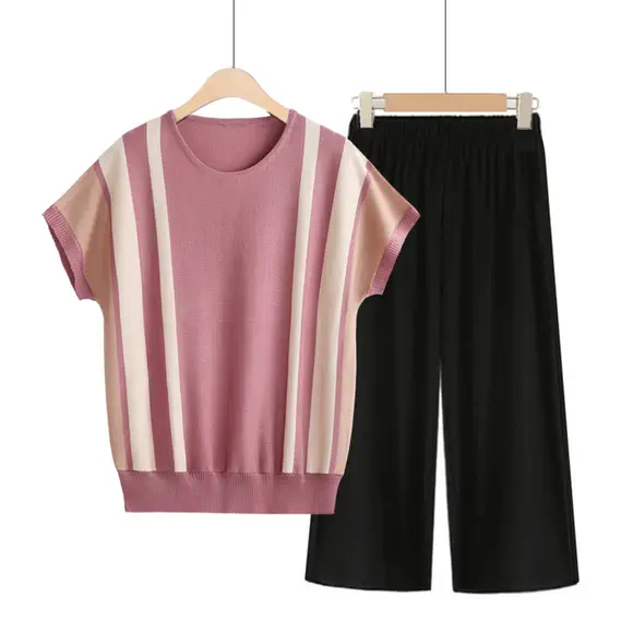 Áo bà bầu 2019 hè mới trung niên váy cỡ lớn cho nữ trung niên Váy cotton ngắn tay FQ8289 - Quần áo của mẹ quần áo cho người trung niên