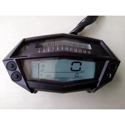 Kawasaki z1000 xe máy trần xe sửa đổi LCD dụng cụ điều chỉnh tốc độ 1-6 tốc độ nước đo nhiệt độ nước dầu đồng hồ xe máy điện tử