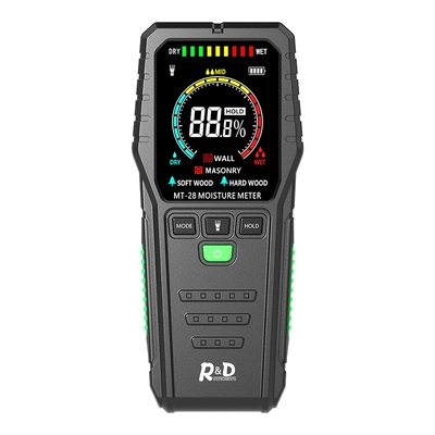 R & D MT28C cảm ứng máy đo độ ẩm gỗ đo độ ẩm tường bột tường gạch độ ẩm máy đo dụng cụ đo