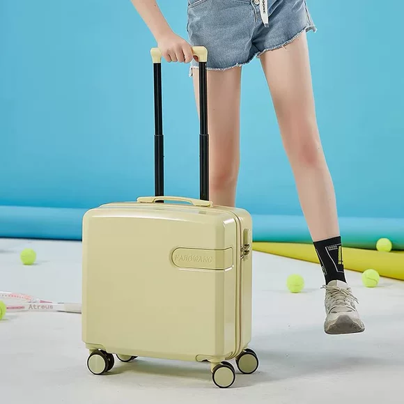 Hành lý nữ phổ wheel 24 inch xe đẩy trường hợp nam vali hành lý 20 sinh viên hộp mật khẩu dễ thương Hàn Quốc hộp