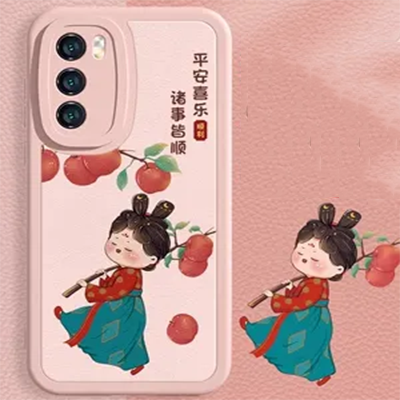 Ốp lưng điện thoại Huawei p50 phong cách cổ xưa ốp điện thoại chất liệu silicone họa tiết phù hợp với 70 se/p60/magic 5