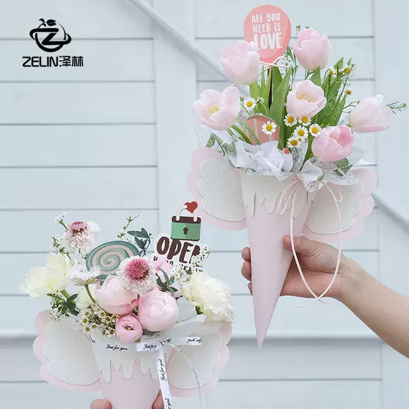 Valentine quà tặng gấu xà phòng tăng phim hoạt hình sô cô la bó hoa hộp sinh nhật để gửi cho nam giới và phụ nữ bạn bè thú nhận