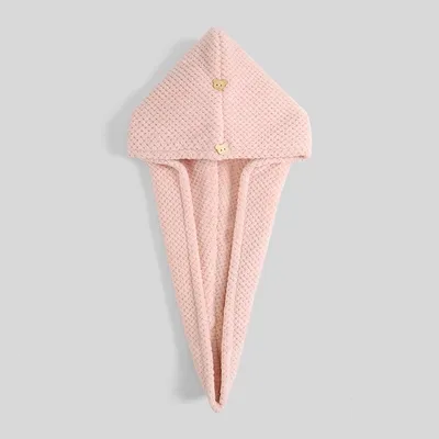 Mũ khô Jie Liya dành cho nữ siêu thấm hút và khô nhanh, khăn xếp dày mới, khăn chà tóc, mũ tắm 814
