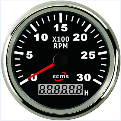 Máy đo tốc độ diesel W tín hiệu máy xúc xe nông nghiệp máy xúc cảm biến tốc độ động cơ 1-300 răng có thể điều chỉnh