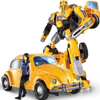 Đồ chơi biến dạng bằng tay siêu lớn ong bắp cày Qingtian xe phù hợp với mô hình robot King Kong cậu bé trẻ em chính hãng