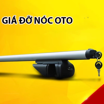 Giá đỡ hành lý oto thanh ngang, giá đỡ tính năng chở hàng tràn viền