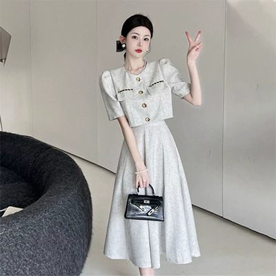 Văn học retro cải tiến phong cách Trung Quốc Trung Quốc váy sườn xám phong cách Zen Trung Quốc quần áo phụ nữ khóa quốc gia phục vụ mùa hè nữ - váy đầm