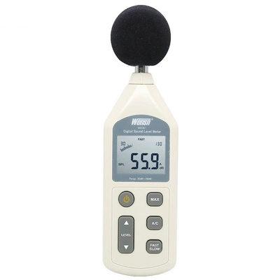 Máy đo tiếng ồn cầm tay WS1361 Máy đo tiếng ồn môi trường decibel có độ chính xác cao với giao tiếp và lưu trữ USB máy đo tiếng ồn