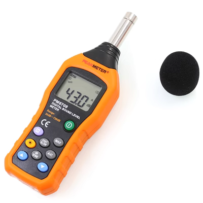 thiết bị đo tiếng ồn Máy đo độ ồn kỹ thuật số có độ chính xác cao Huayi PM6708 Máy đo tiếng ồn cầm tay chuyên nghiệp Máy đo tiếng ồn decibel may do tieng on