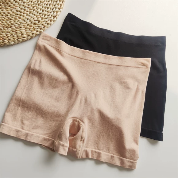 2 chiếc quần cotton an toàn cotton nữ mùa xuân và mùa hè chống chiếu sáng không xà cạp quần boxer quần lót ren - Quần tây thường quần legging lót lông