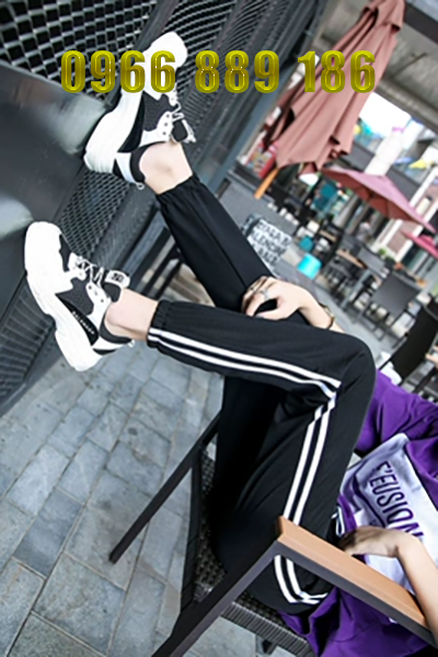Quần thể thao nữ sinh viên Hàn Quốc phiên bản của lỏng mỏng quần âu hoang dã đèn lồng harem quần nữ mùa hè phần mỏng hiphop quần jogger nữ