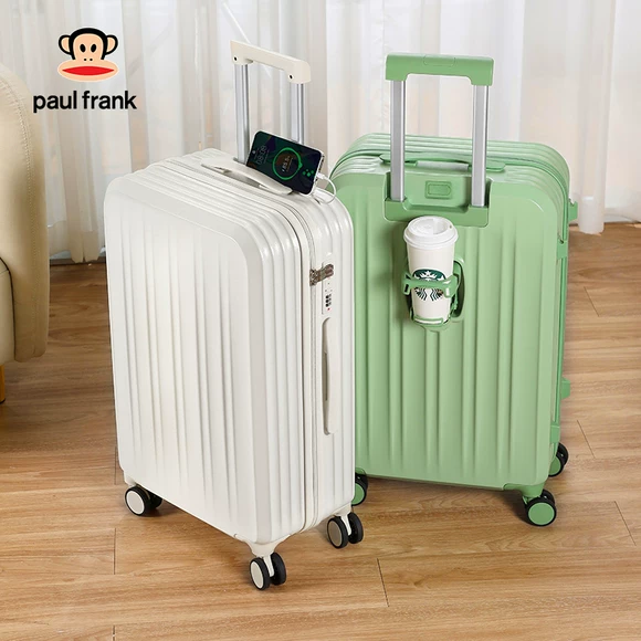 Túi xách tay du lịch chống nước gấp dung lượng lớn túi lưu trữ di động có thể được đặt trường hợp xe đẩy túi hành lý máy bay - Vali du lịch