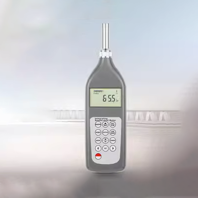 Máy đo tiếng ồn decibel âm lượng báo động thử nghiệm