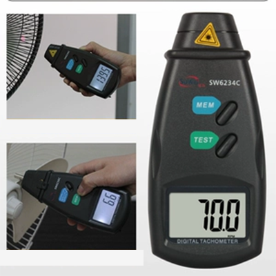 Máy đo tốc độ laser để đo máy đo tốc độ, máy đo tốc độ hoạt nghiệm, máy đo tốc độ tiếp xúc động cơ, máy đo tốc độ hiển thị kỹ thuật số