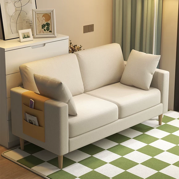 Sofa căn hộ nhỏ hiện đại, đơn giản, có thể giặt, ba tầng, Bắc Âu, quý phái, bàn đạp, kết hợp, sofa vải Nhật Bản - Ghế sô pha sofa giường