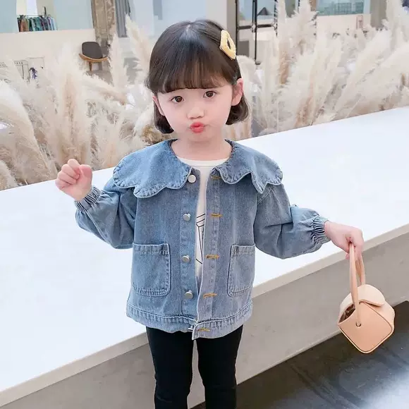 Trẻ em mặc 3 bé gái 2019 váy mùa hè mới 4 bé gái 5 bộ đồ denim 6 hè 7 bé gái 8 ga ngoại 10 tuổi - Phù hợp với trẻ em bộ cotton bé trai đẹp