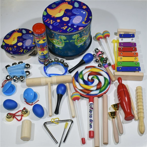 Orff trẻ em bộ gõ bằng gỗ đúc phát triển cảm giác bằng gỗ hoạt hình nhạc động vật đánh bại đồ chơi đồ chơi đồ chơi