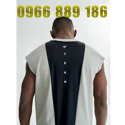 Thể dục nam vest nam tự trồng bông nhỏ thanh niên thể thao triều tight-fitting stretch mùa hè đáy áo áo ba lỗ nam tập gym