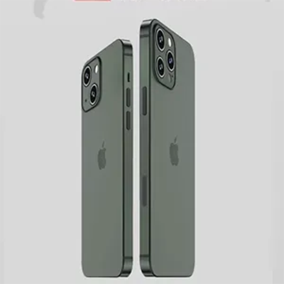 Ốp điện thoại di động Apple 13 siêu mỏng trong suốt mờ iphone 13p romax vỏ điện thoại cao cấp cho 14 pro ốp điện thoại trần bảo vệ vỏ xanh đơn giản
