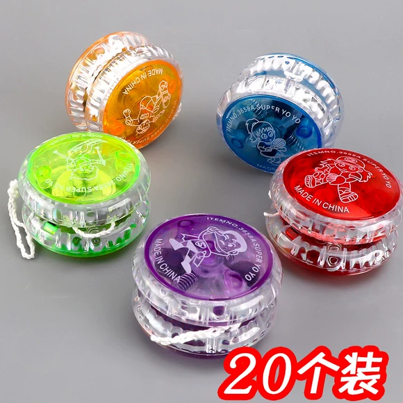 Mua một tặng một] kim loại yo-yo bằng kim loại dạ quang sáng chói ưa thích đồ chơi trẻ em nam và nữ yoyo kim loại