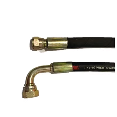 ống thủy lực inox Lắp ráp ống dầu áp suất cao ống thủy lực ống dây thép động cơ diesel loại giữ lại mối nối chuyển tiếp ống dây thép chịu nhiệt độ cao ống thủy lực 1 2