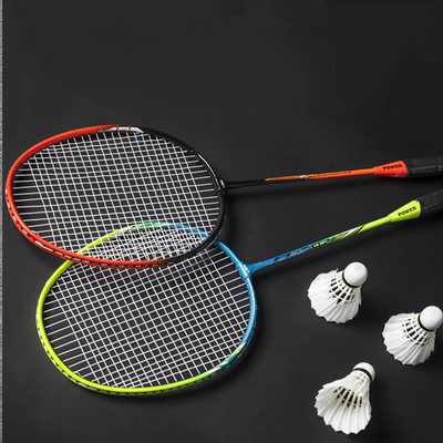 Tốc độ vợt cầu lông shot duy nhất bắn đôi 2 người lớn tập thể dục người mới bắt đầu siêu kháng ánh sáng tấn công tấn công vài vợt vợt cầu lông