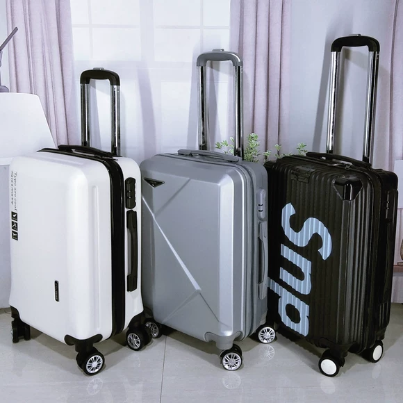 Du lịch gấp du lịch công suất lớn trọng lượng nhẹ quá khổ túi hành lý xách tay nữ có thể được đặt túi xe đẩy túi du lịch - Vali du lịch