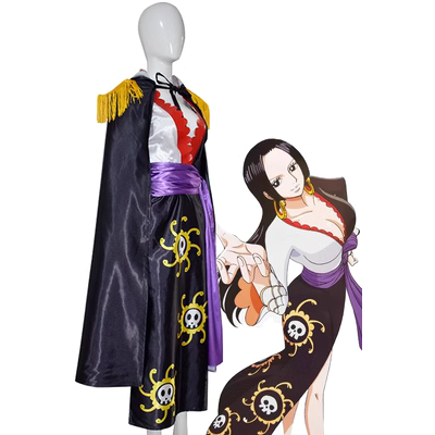 Boa Hancock Cosplay Nữ Trang Phục Anime One Piece Roleplay