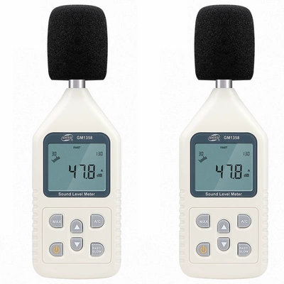 Máy đo tiếng ồn Biaozhi kỹ thuật số máy đo decibel máy đo mức âm thanh máy đo tiếng ồn decibel máy đo tiếng ồn môi trường vuông