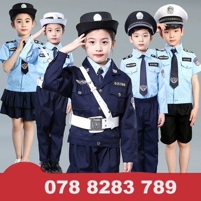 Trang phục cảnh sát cho trẻ em biểu diễn, Trang phục cosplay biểu diễn