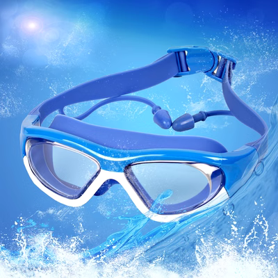 Kính bơi cho trẻ em mới chống nước chống sương mù kính bơi chuyên nghiệp trai gái
