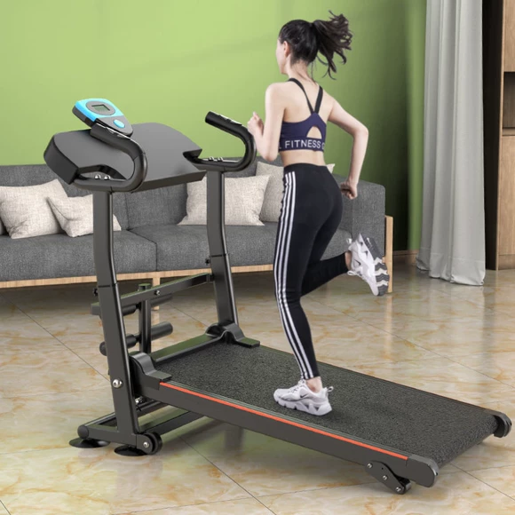 Máy chạy bộ gia đình mô hình nhỏ nữ trong nhà cực kỳ yên tĩnh đa chức năng mini máy tập đi bộ chuyên dụng - Máy chạy bộ / thiết bị tập luyện lớn máy chạy bộ phòng gym