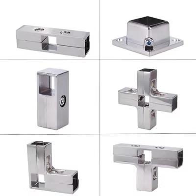 Dày ống vuông khớp nối phụ kiện tee hiển thị giá thép không gỉ fastener khớp kệ - Chốt ốc lục giác m4