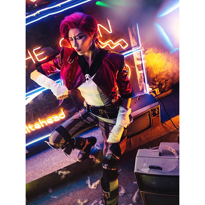 cosplay sona LOL Liên Minh Huyền Thoại cos Ngụy VI Trận Hai Thành Phố Thành Phố Weipi Viên Chức Thực Thi Pháp Luật cosplay trò chơi trang phục nữ cosplay sexy lol