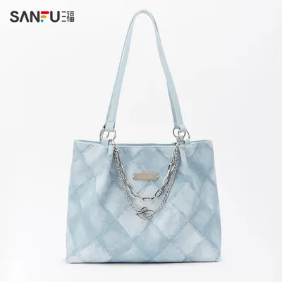 Túi nữ Sanfu satchel túi du lịch dành cho nữ Dopamin túi đeo vai đơn dung tích lớn túi tote