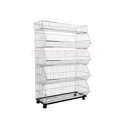 Kệ nghiêng kệ bánh xe đồ chơi dược phẩm khuyến mãi lưới thực phẩm hiển thị giá kệ siêu thị bán buôn - Kệ / Tủ trưng bày tủ chưng mỹ phẩm