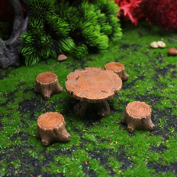 Rễ khắc phân gỗ Khối gỗ log gỗ cơ sở gỗ với phân lớn tấm khung tròn ghế gỗ - Các món ăn khao khát gốc