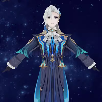 Manluren Ban Đầu Thần Cos Phù Hợp Với Fontaine Thẩm Phán Navilet Phù Hợp Với Cosplay Game Trang Phục Anime Bộ Hoàn Chỉnh