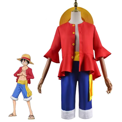 One Piece Luffy cos phù hợp với hai năm sau timeskip quần áo thế hệ thứ hai mũ rơm giày phù hợp với trang phục hóa trang anime quần áo