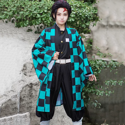 cosplay muichiro Duomadu Demon Slayer Cos Kamado Tanjiro Haori Demon Slayer Team Halloween Nam Spot Demon Slayer Hoạt hình Nữ cosplay inosuke