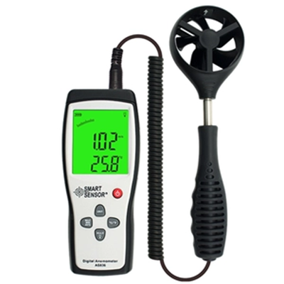 Máy đo gió Xima máy đo gió máy đo gió tốc độ gió và thể tích không khí dụng cụ đo nhiệt độ cầm tay có độ chính xác cao