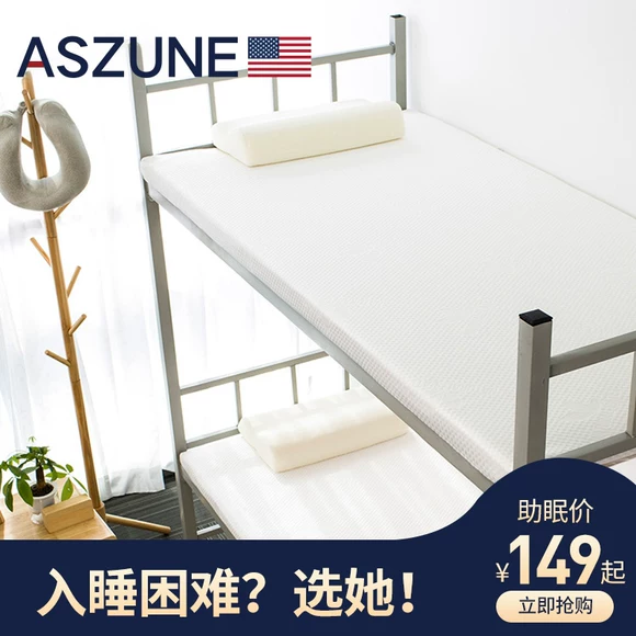 Nệm đơn đôi tatami mat ký túc xá 0.9m1 mét 1,35 mét 1.5m1.8m2 xốp nệm - Nệm