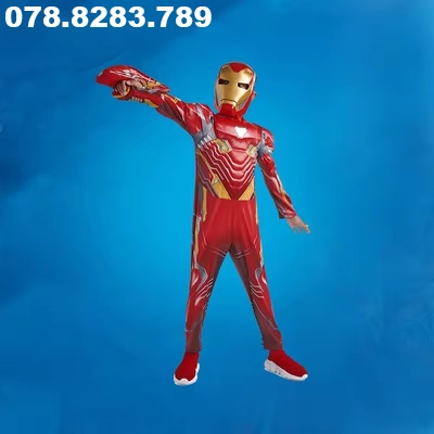 Disney chính thức mát mẻ loạt đồ chơi Cậu bé Đồ chơi Iron Man trò chơi phù hợp với mũ bảo hiểm phù hợp với cổ điển