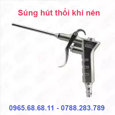 Dụng cụ khí nén KSS10 Shan Nai vòi phun dài súng ngắn Đồng súng hơi miệng dài 989 Súng thổi bụi dài máy sấy khí