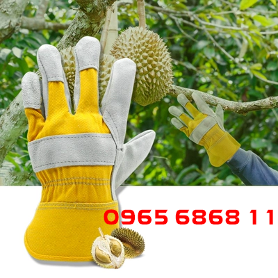 Găng tay làm vườn siêu dày chuyên dụng thu hoạch trái cây có gai găng tay bảo hộ chống xước chống đâm