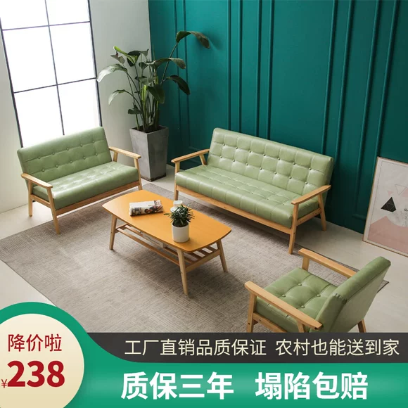 Đa chức năng có thể gập lại giường sofa căn hộ nhỏ phòng khách hiện đại nhỏ gọn đơn giản cho thuê kép sử dụng beanbag đúp - Ghế sô pha