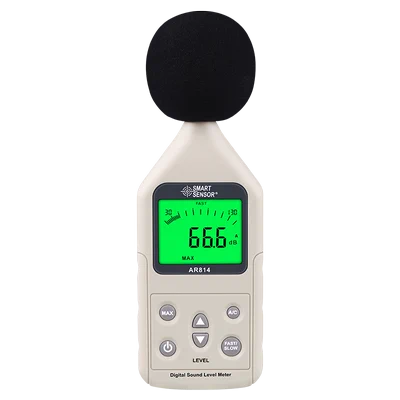 Xima decibel máy dò tiếng ồn máy đo hộ gia đình máy đo âm thanh máy đo kiểm tra mức độ âm thanh đo tiếng ồn dụng cụ phát hiện